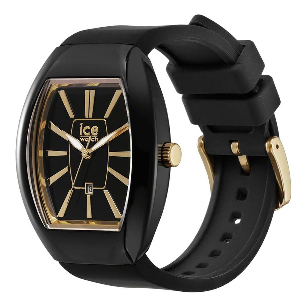 ICE Schwarze synthetische Kleid-Uhr