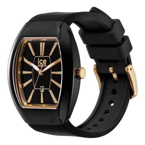 ICE Schwarze synthetische Kleid-Uhr