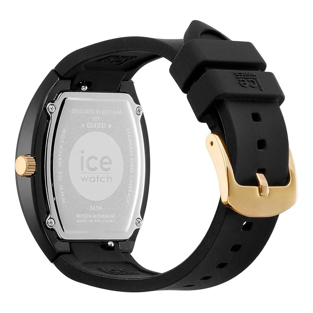 ICE Schwarze synthetische Kleid-Uhr