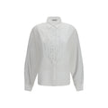 SOSUE Weiße Baumwollbluse