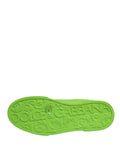 Dolce & Gabbana Grüne Portofino Low-Top Sneaker Schuhe aus Leder