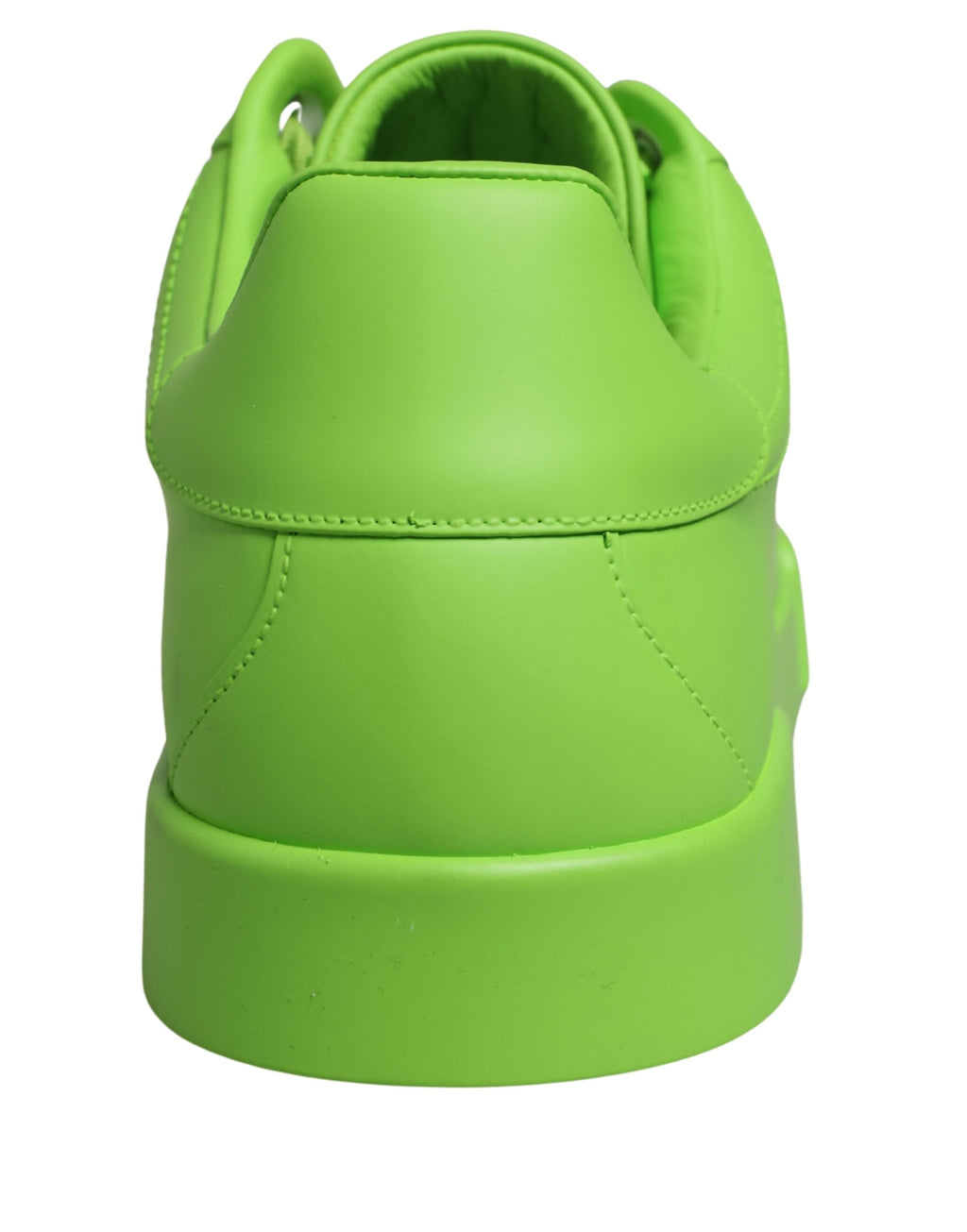 Dolce & Gabbana Grüne Portofino Low-Top Sneaker Schuhe aus Leder