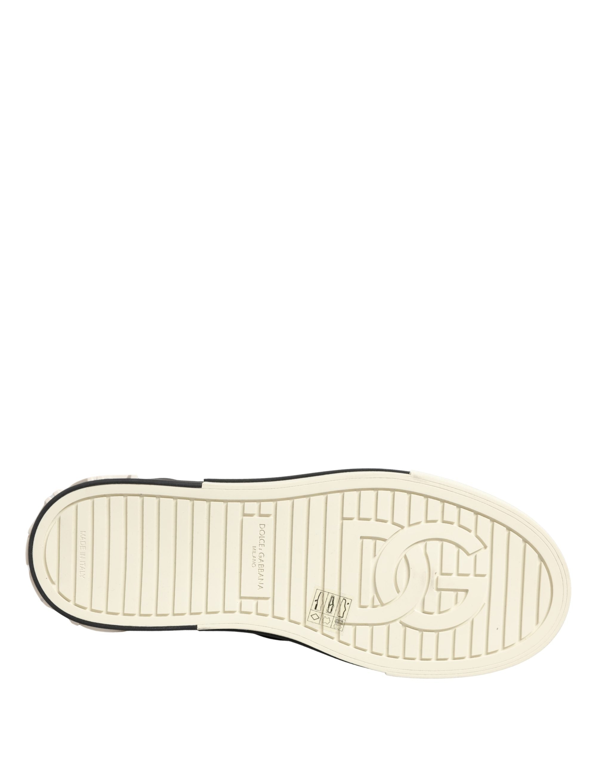 Dolce & Gabbana Schwarze gesteppte Slip-On Low-Top-Sneaker