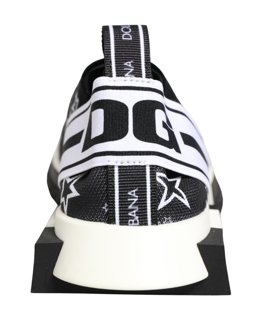 Dolce & Gabbana Schwarze SORRENTO Sneakers mit Sternen-Logo