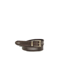 Ferragamo Brauner Kalbsleder Bos Taurus Regular Gürtel