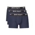 Palm Angels Blaue Baumwoll-Boxershorts für Herren
