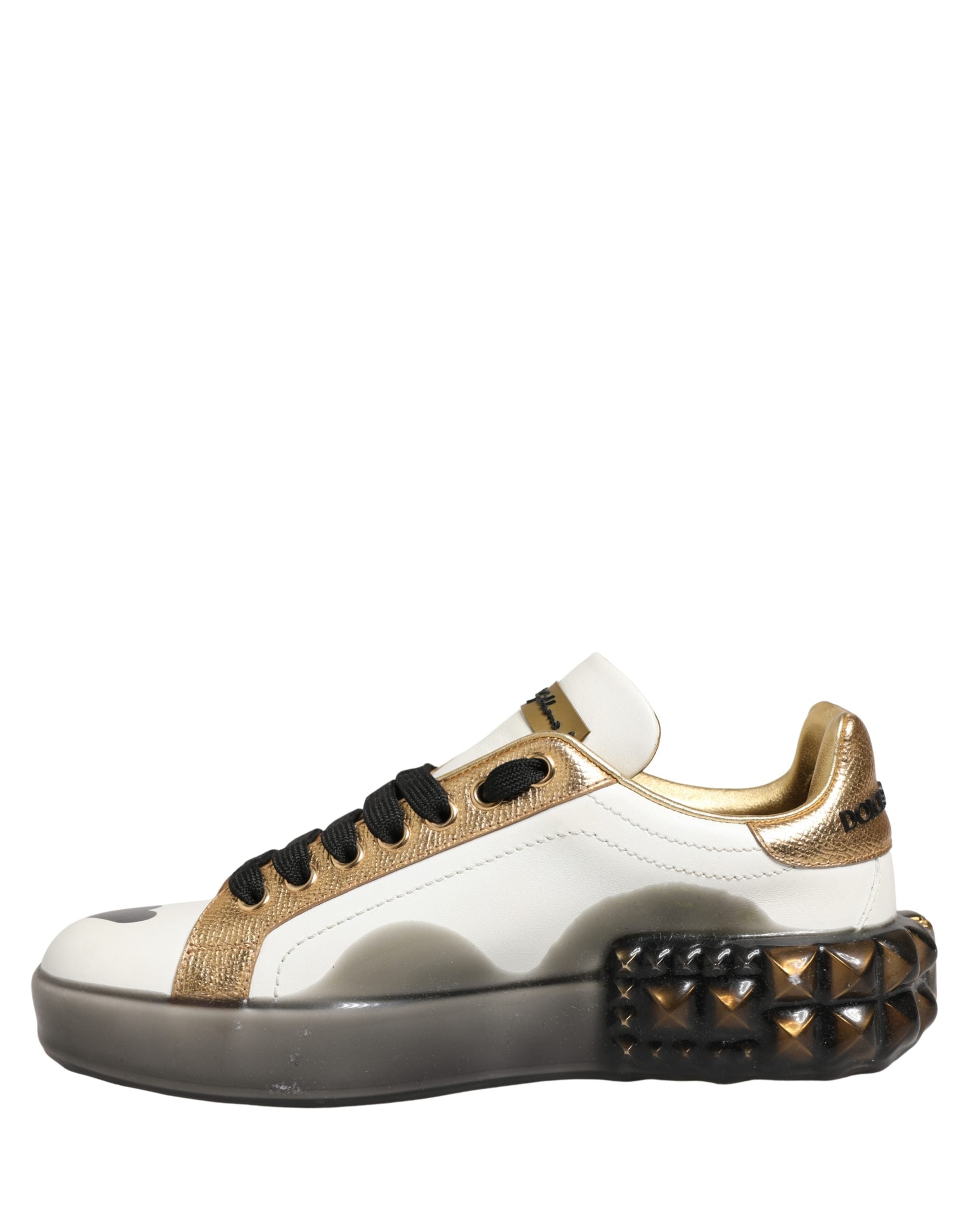 Dolce & Gabbana Multicolor Crystal StuddedLOVE Sneakers Schuhe