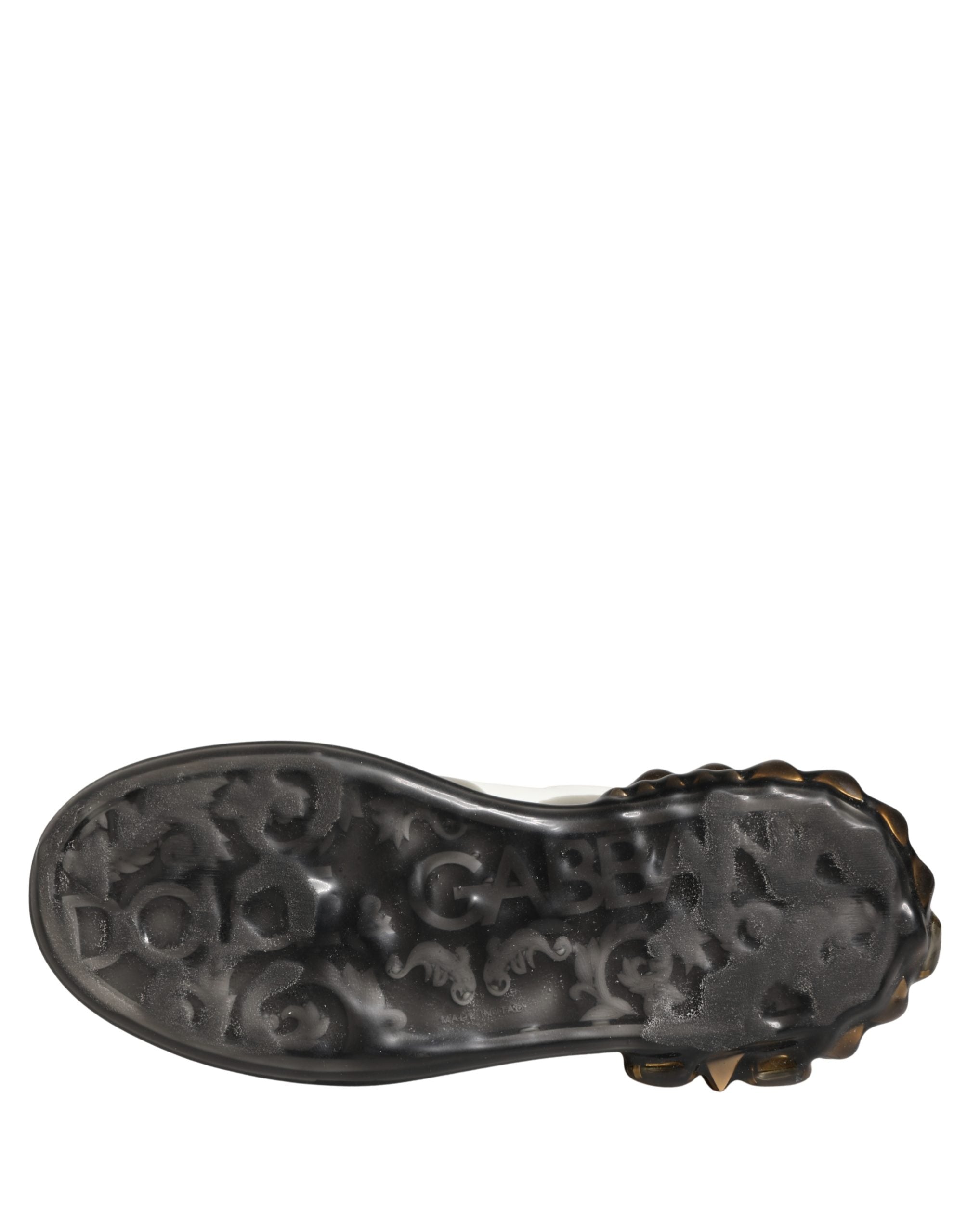 Dolce & Gabbana Multicolor Crystal StuddedLOVE Sneakers Schuhe
