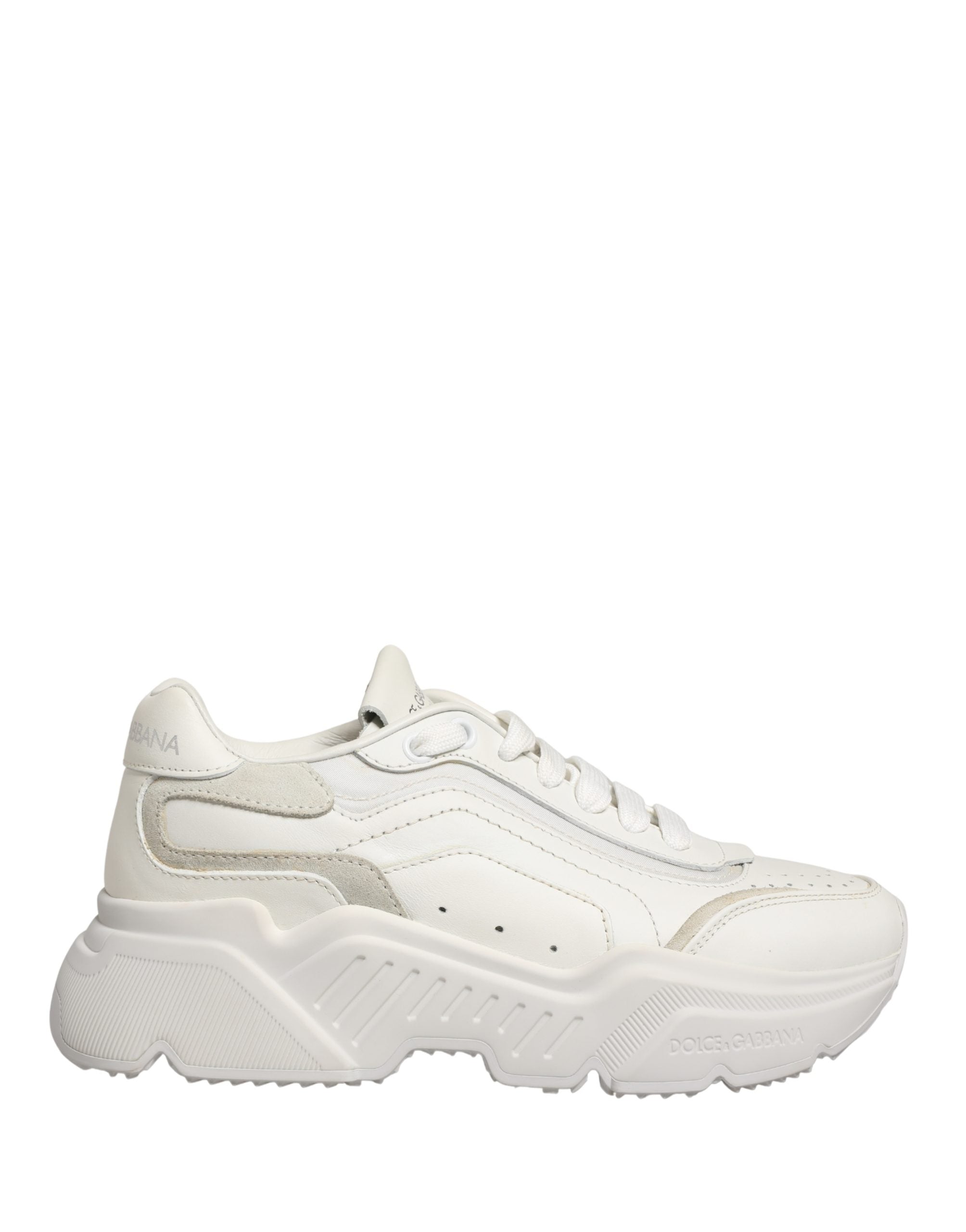 Dolce & Gabbana Weiße Leder-Daymaster Sneakers