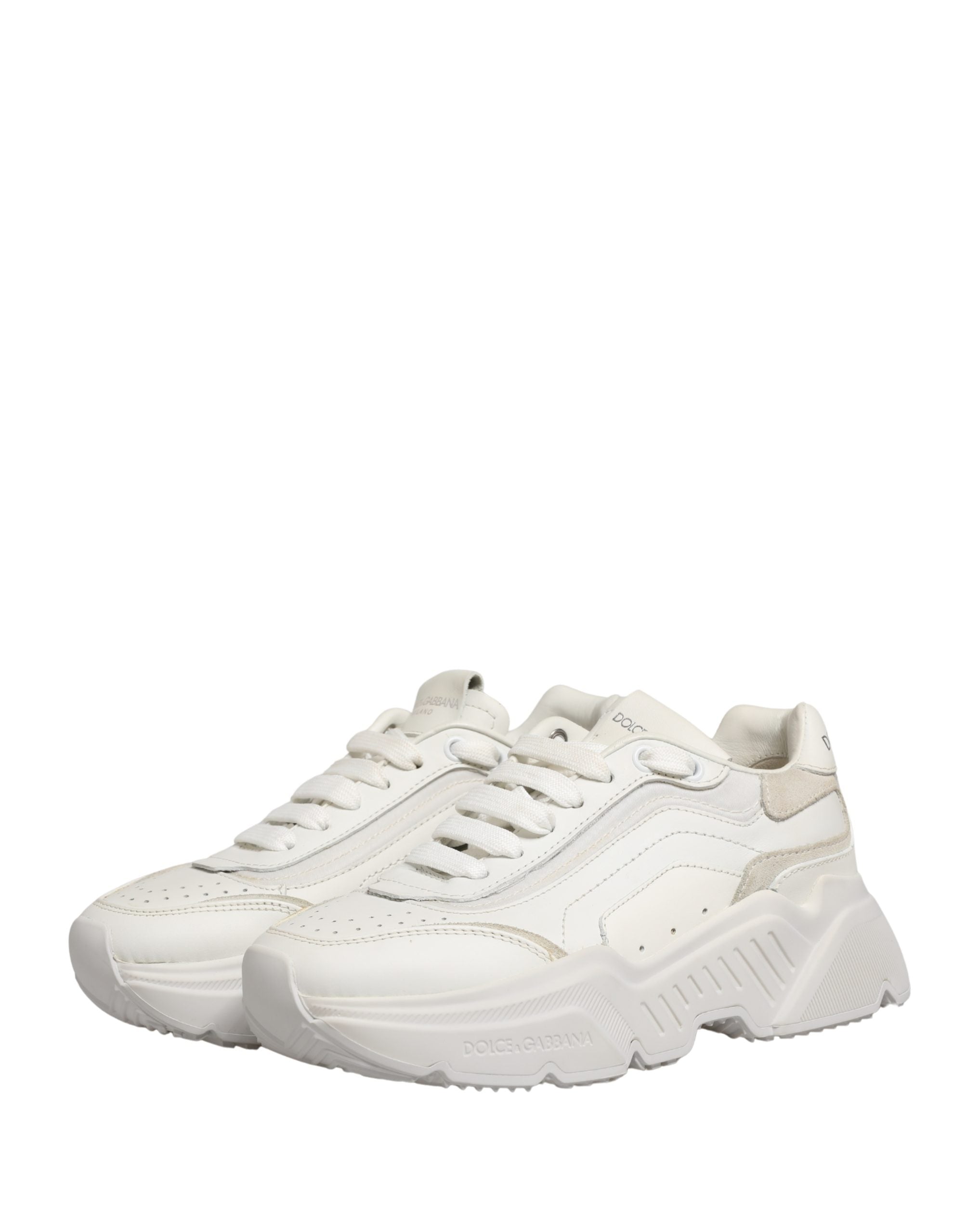Dolce & Gabbana Weiße Leder-Daymaster Sneakers