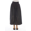 Alpha Studio Brauner Polyester-Rock für Damen