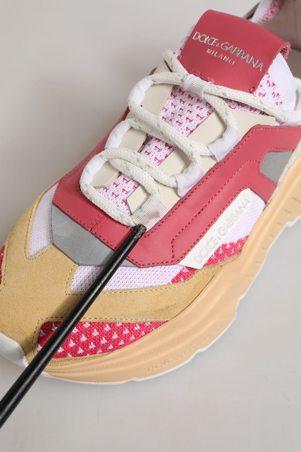 Dolce & Gabbana Bunte Daymaster Sneakers mit niedrigem Schaft