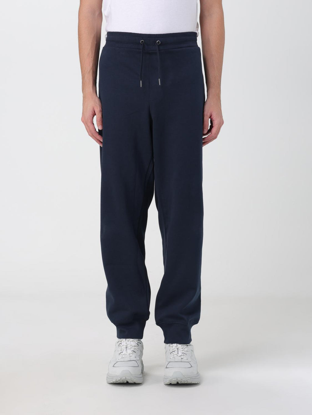 Armani Exchange Blaue Baumwoll-Jogginghose (Trainingshose)