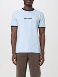 Daily Paper Blaues Baumwoll-T-Shirt