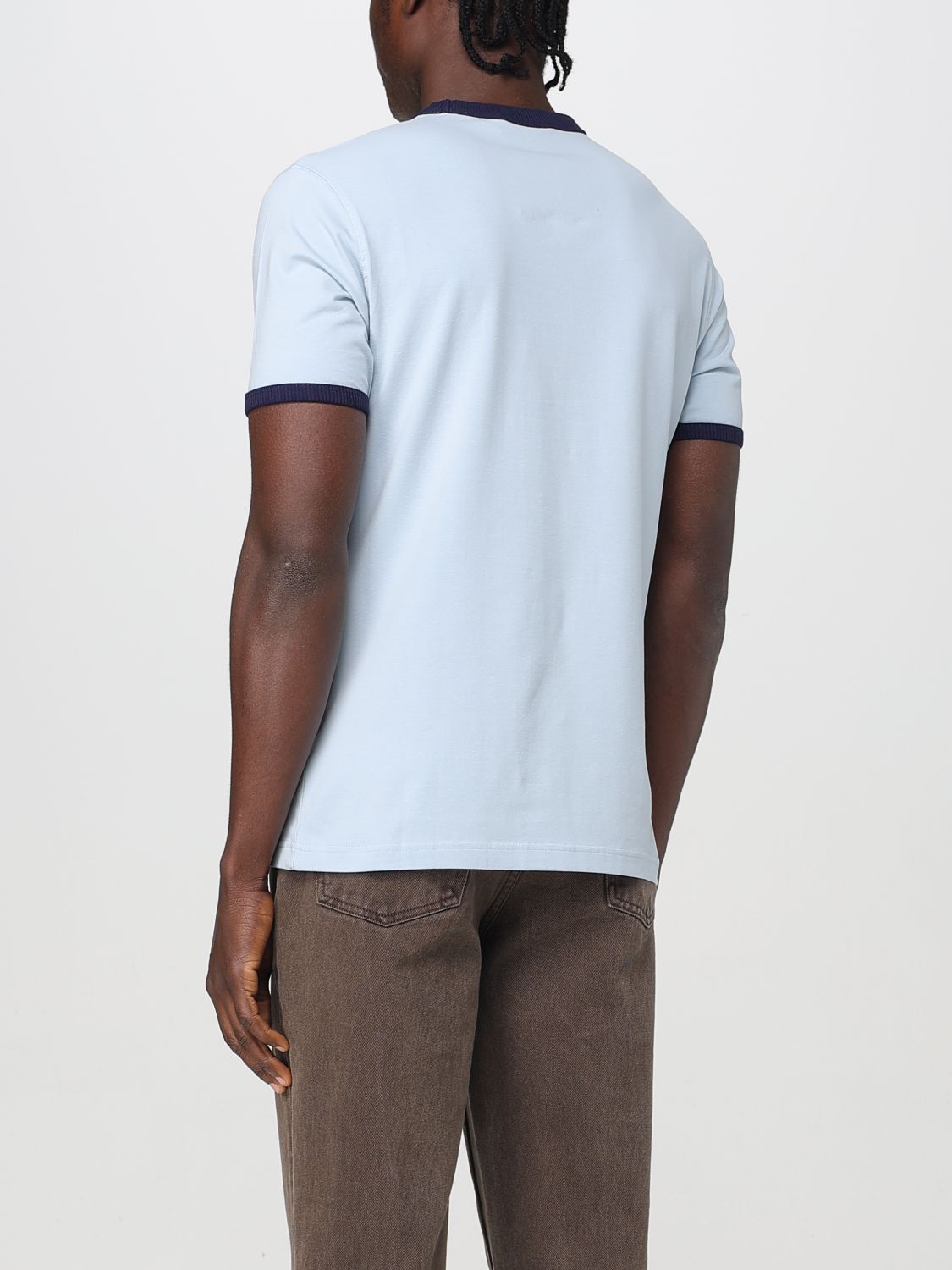 Daily Paper Blaues Baumwoll-T-Shirt