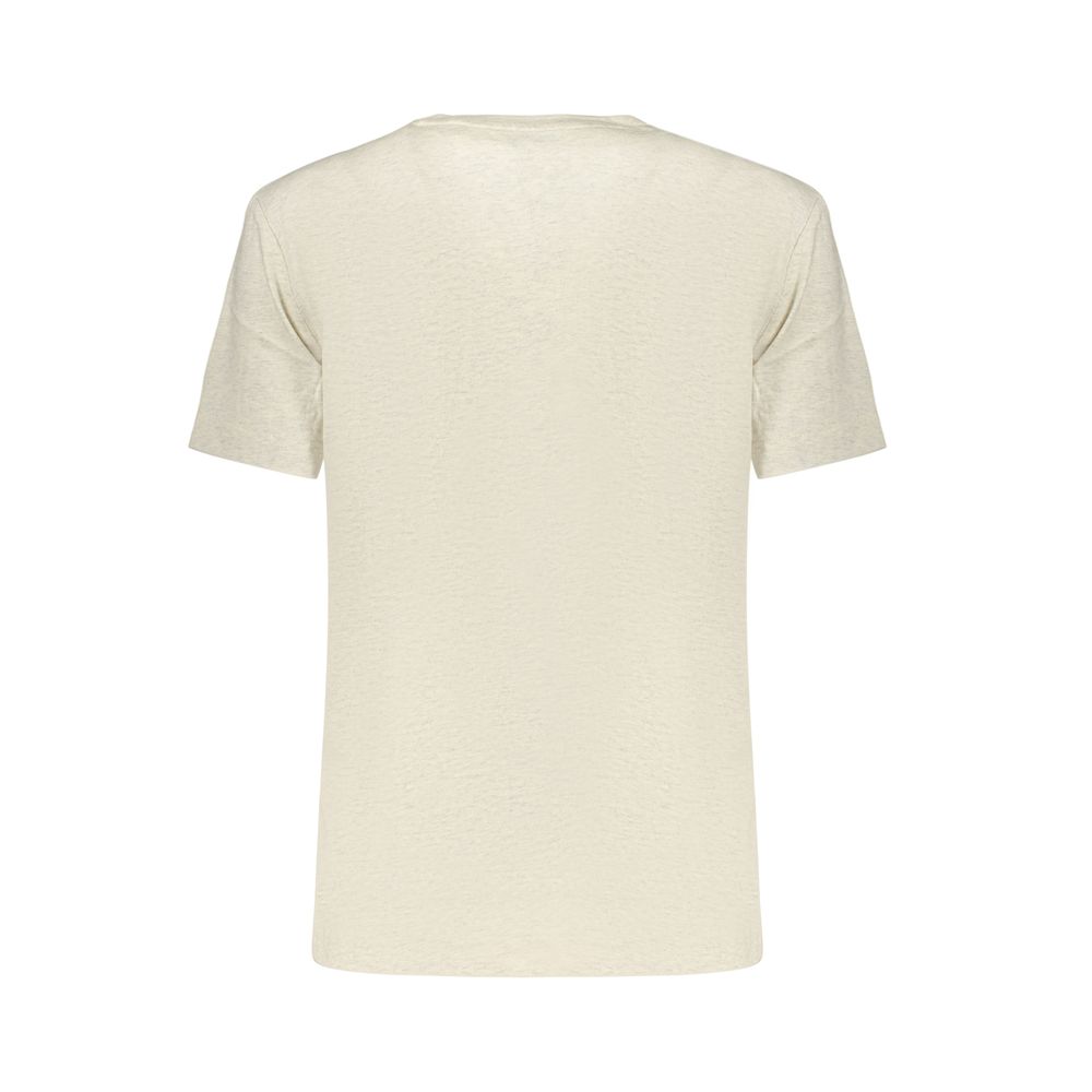 Calvin Klein Graues Baumwoll-T-Shirt für Damen