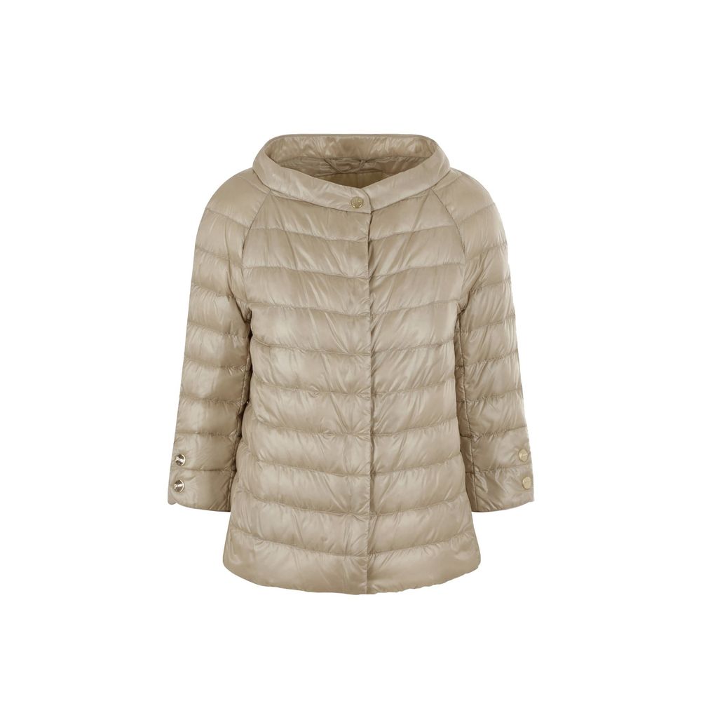 Herno Beige Polyamid Steppjacke