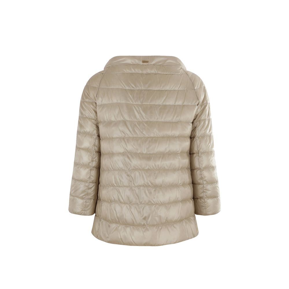 Herno Beige Polyamid Steppjacke