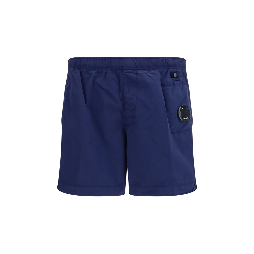 C.P. Company Blaue Nylon-Shorts und Mini-Shorts