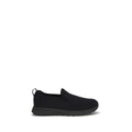 Prada Schwarze Low-Top-Sneaker aus Stoff