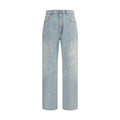 MM6 Blaue Jeans aus Baumwolle im geraden Schnitt