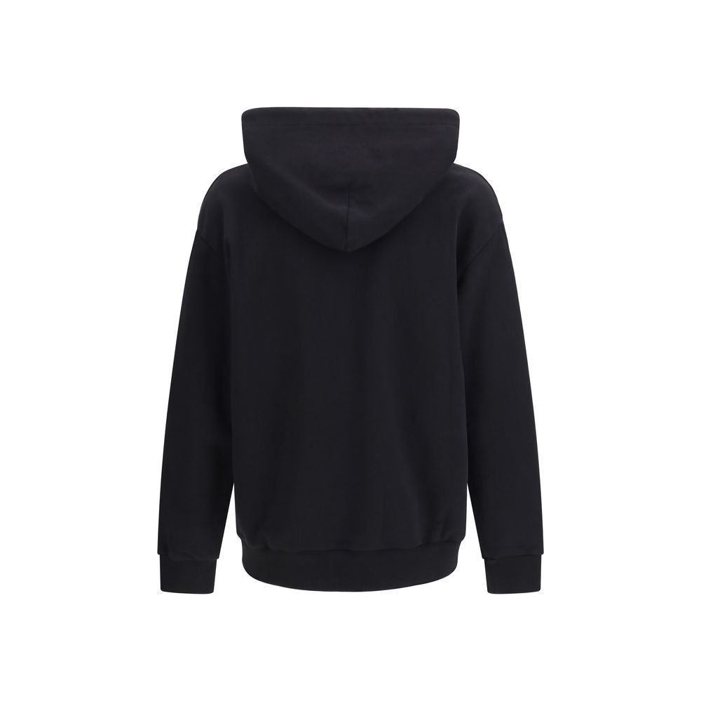 MM6 Schwarzer Baumwoll-Sweatshirt
