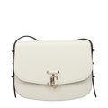 Jimmy Choo Weiße Leder Crossbody-Tasche