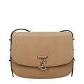 Jimmy Choo Braune Leder Umhängetasche