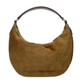 Jimmy Choo Braune Leder Schultertasche