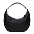 Jimmy Choo Schwarze Leder Umhängetasche