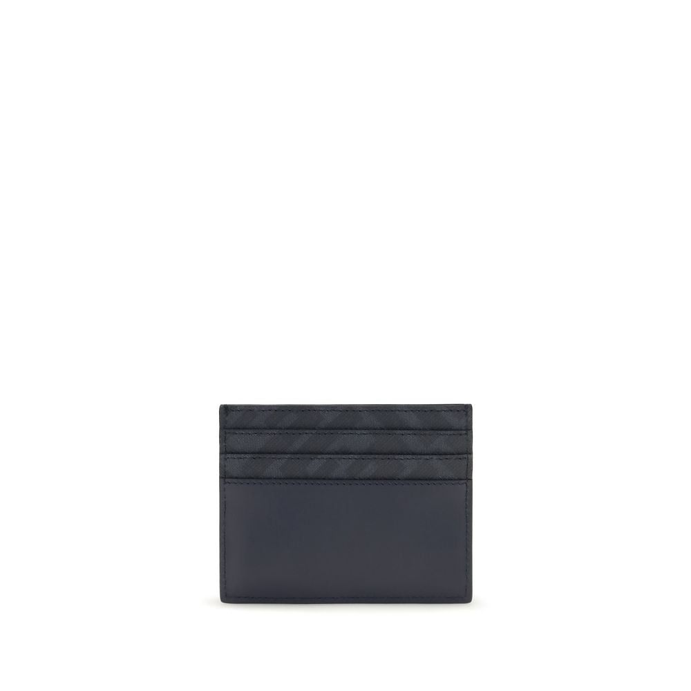 Fendi Blaue Leder Geldbörse
