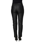 BENCIVENGA Schwarze Skinny Jeans aus Baumwolle mit mittlerer Leibhöhe