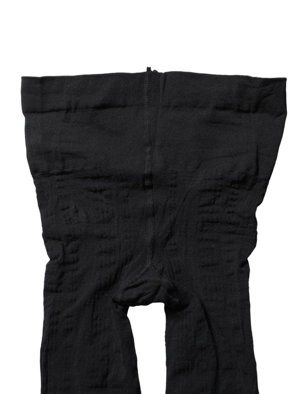 Dolce & Gabbana Strumpfhose mit Karomuster aus schwarzem Nylon