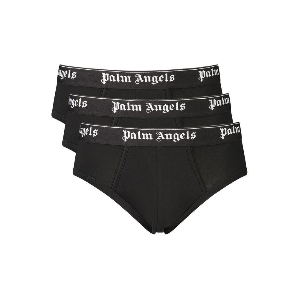 Palm Angels Schwarze Baumwoll-Herrenunterwäsche