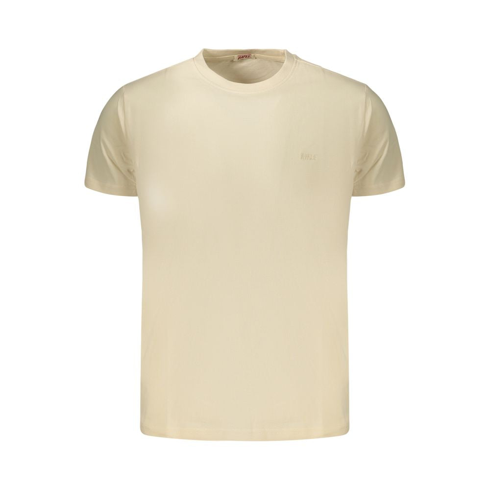 Rifle Beige Baumwoll-T-Shirt für Herren