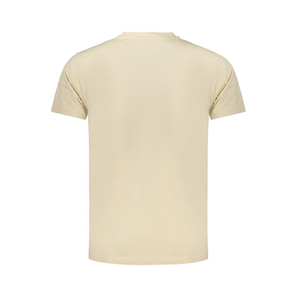 Rifle Beige Baumwoll-T-Shirt für Herren