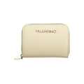 Mario Valentino Beige Polyurethane Damen Geldbörse