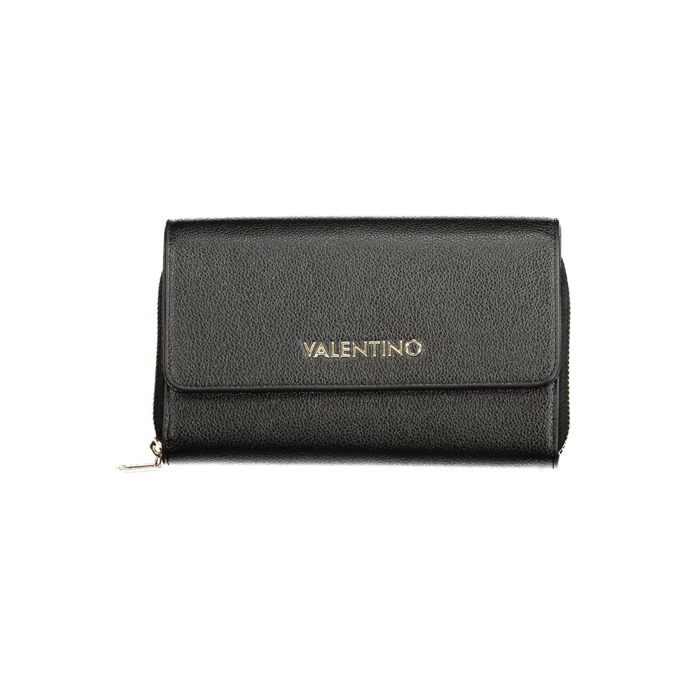 Mario Valentino Nero Damen-Portemonnaie aus Polyurethan