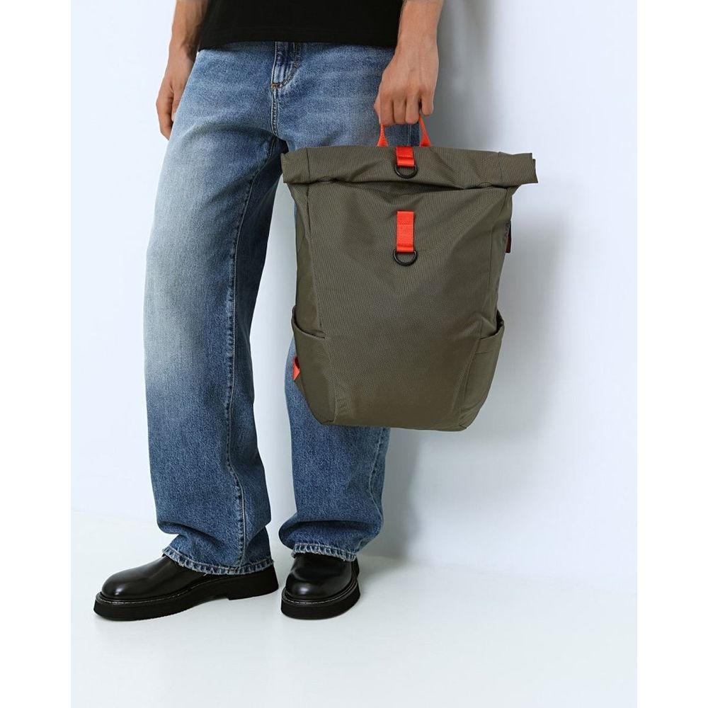 La Martina Zweifarbiger Rucksack aus Polyester