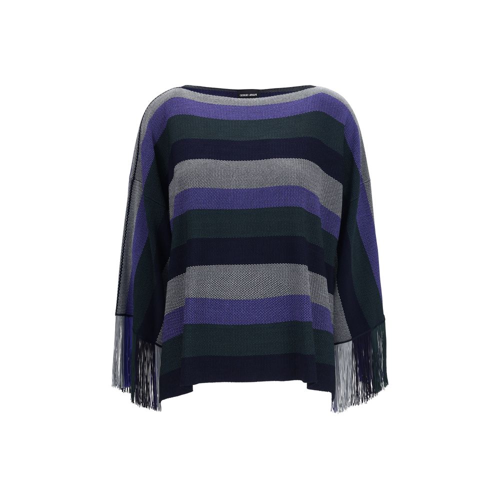 Giorgio Armani Mehrfarbiger Sweatshirt aus Viskose