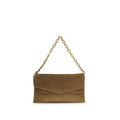 Gucci Braune Wildleder-Handtasche
