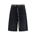 Balenciaga Schwarze Baumwoll-Bermudashorts