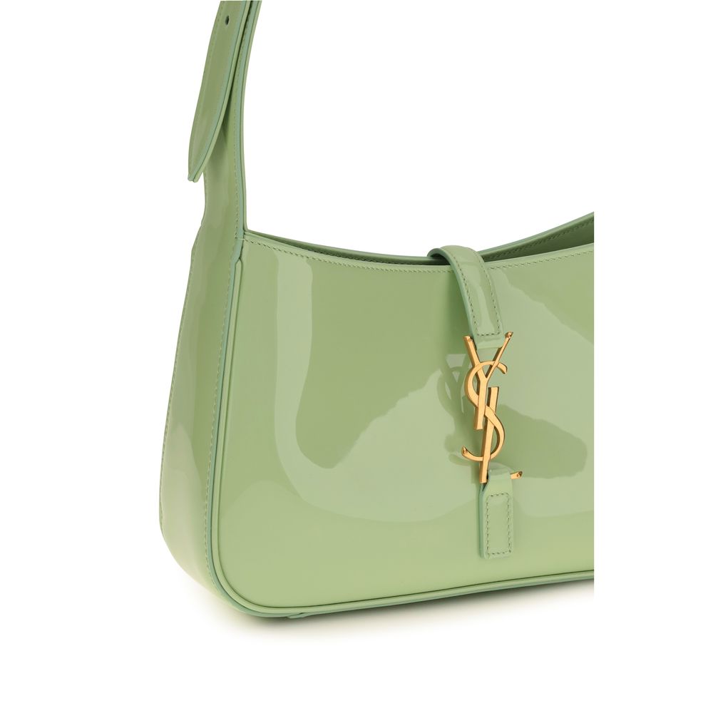 Saint Laurent Bicolor Calf Leather Bos Taurus Schultertasche