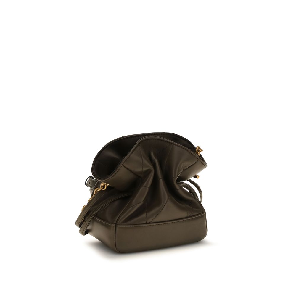 Saint Laurent Bicolor Lamm Ovis Aries Aries Clutch Bag
