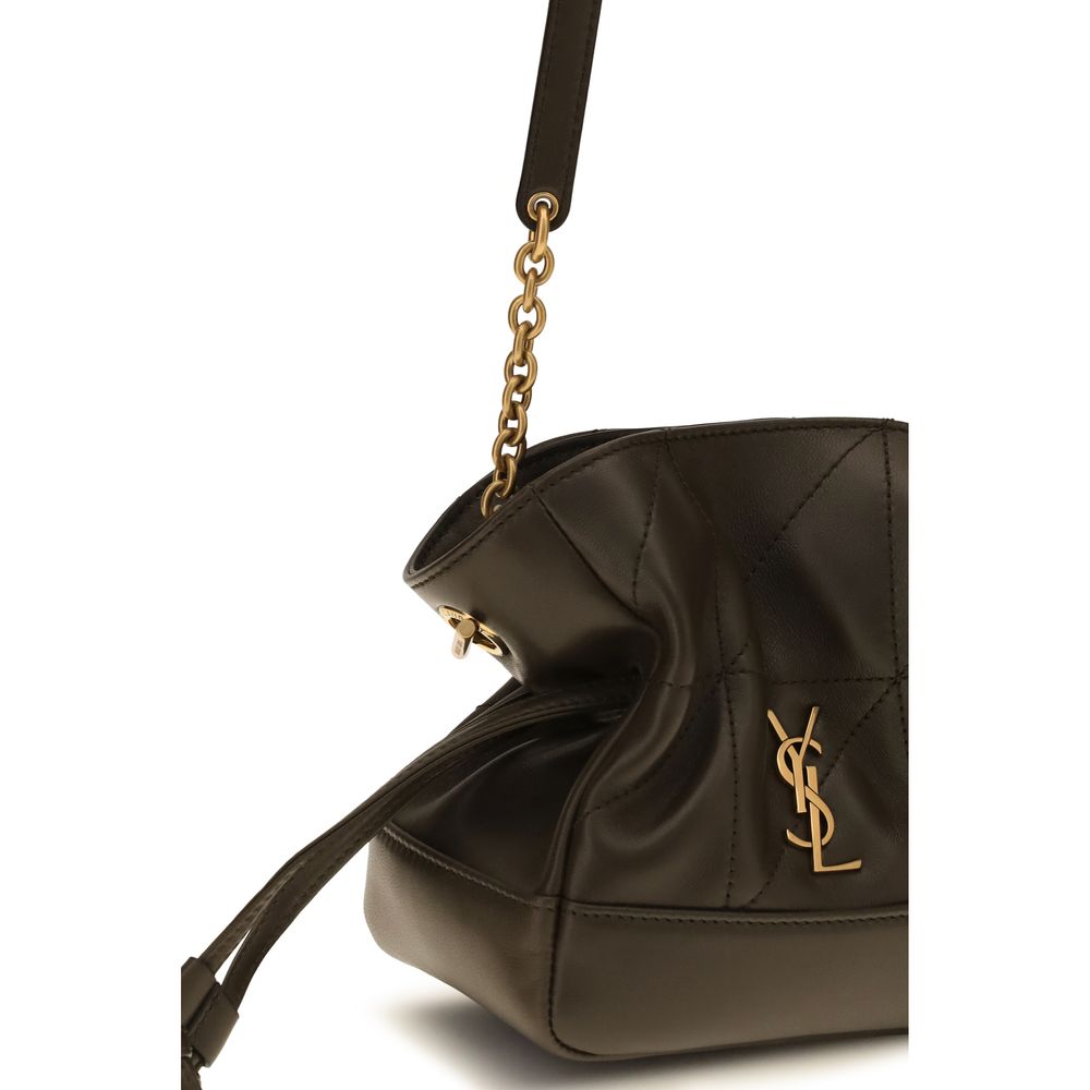 Saint Laurent Bicolor Lamm Ovis Aries Aries Clutch Bag