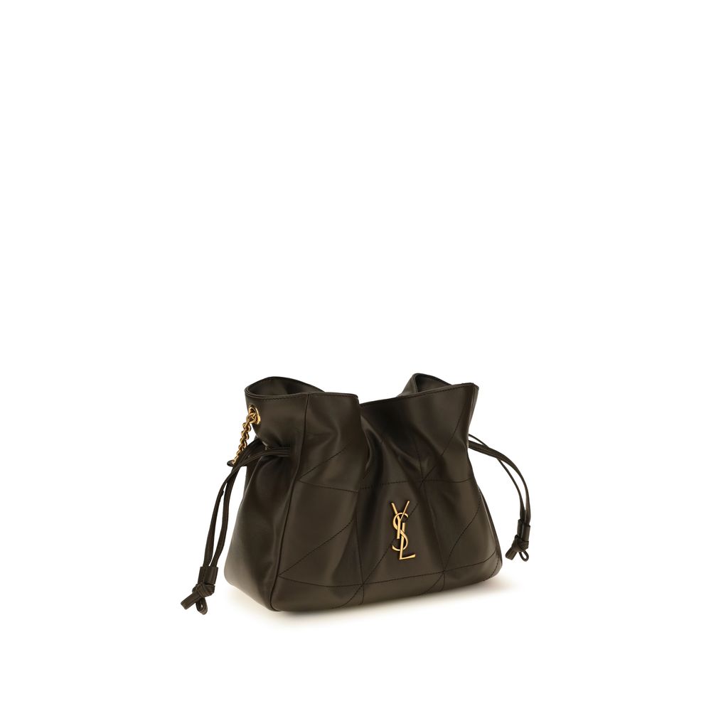 Saint Laurent Bicolor Lamm Ovis Aries Aries Clutch Bag