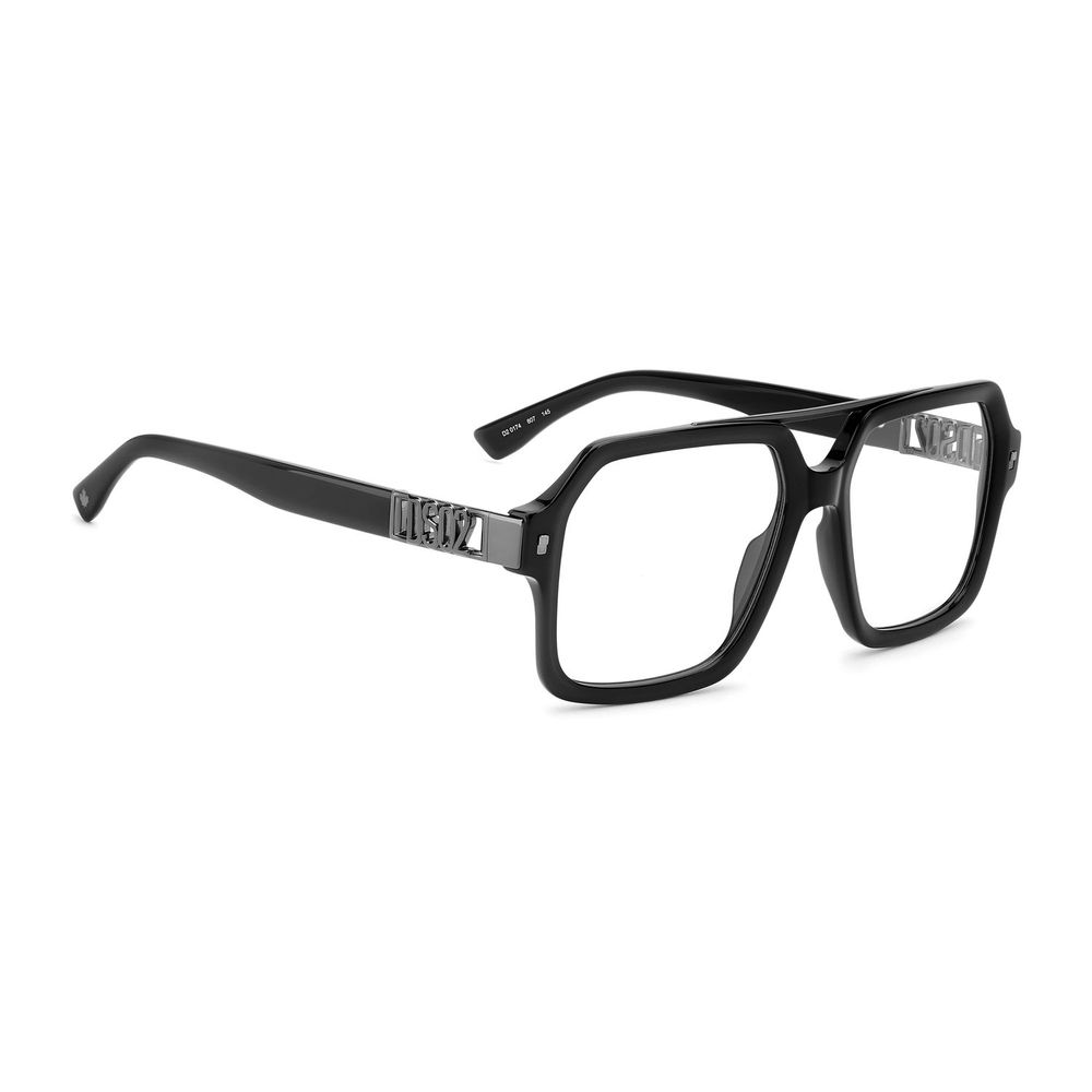 Dsquared² Schwarze Brille aus Acetat (Gestell)