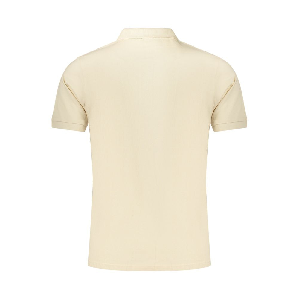 Rifle Beige Baumwoll-Poloshirt für Herren