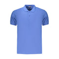 Rifle Blaues Baumwoll-Poloshirt für Herren