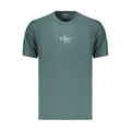 Calvin Klein Blaues Baumwoll-T-Shirt für Herren